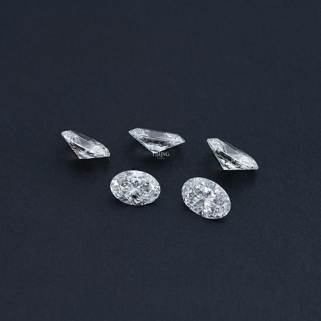 Oval Cut Lab Grown Loose Diamond