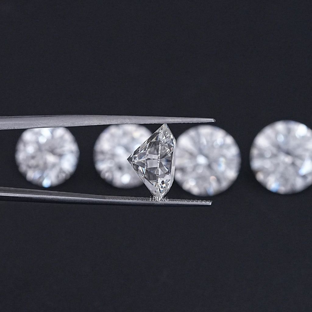 Round Cut Lab Grown Loose Diamond