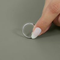 Multi Shaped Lab Grown Diamond Domed Band
