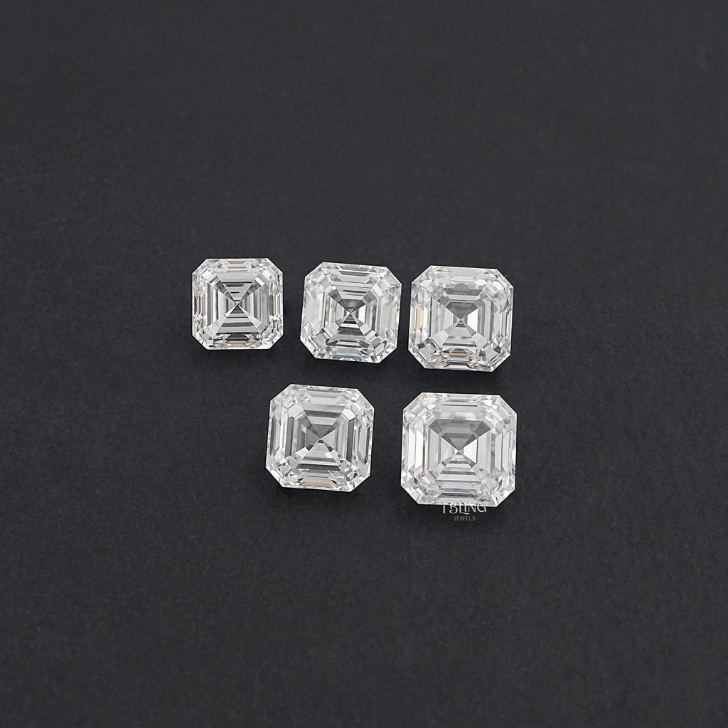 Asscher Cut Loose IGI Certified Lab Diamond
