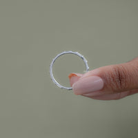 Baguette Cut Bar Set Eternity Wedding Band