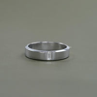 Baguette Lab Diamond Engagement Men's Band