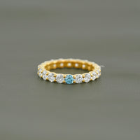 3.00 MM Round Cut Lab Diamond Wedding Band