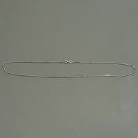 White Gold Box Chain
