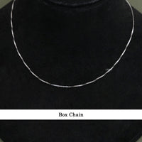 White Gold Box Chain