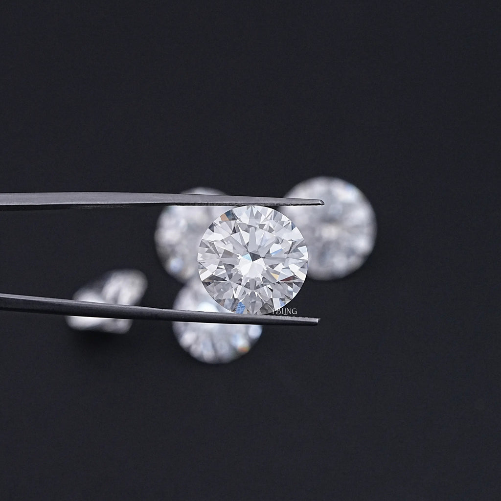 Round Cut Lab Grown Loose Diamond