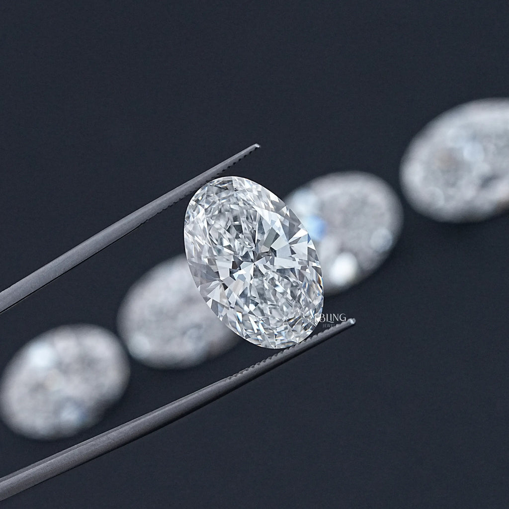 Oval Cut Lab Grown Loose Diamond