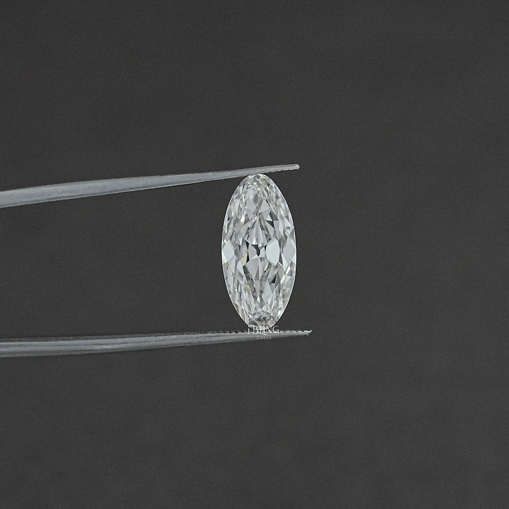 Old Mine Moval Cut Lab Grown Diamond