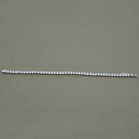 Princess Cut CVD Diamond Bridal Tennis Bracelet