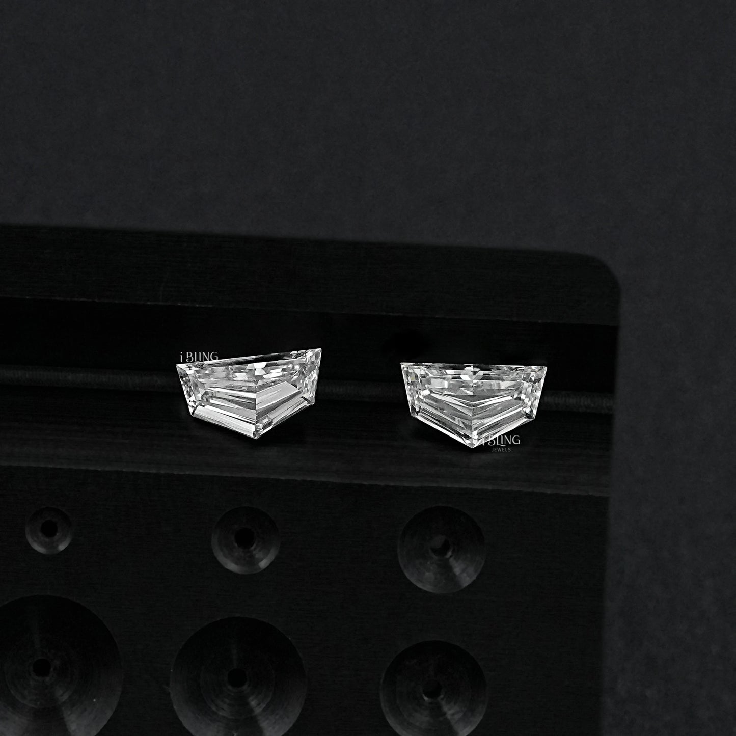 Step Cut Cadillac Cut Lab Diamond Matching Pair