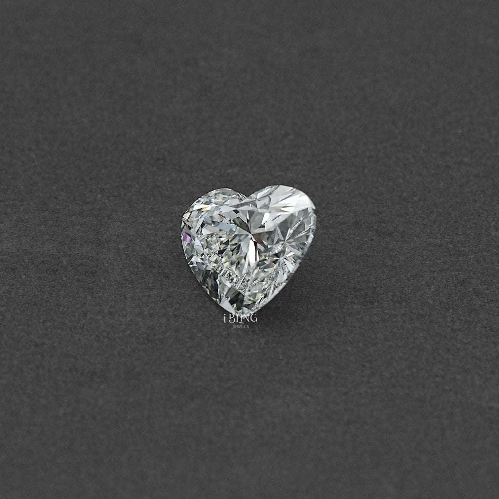 IGI Certified Heart Cut Lab Grown Diamond