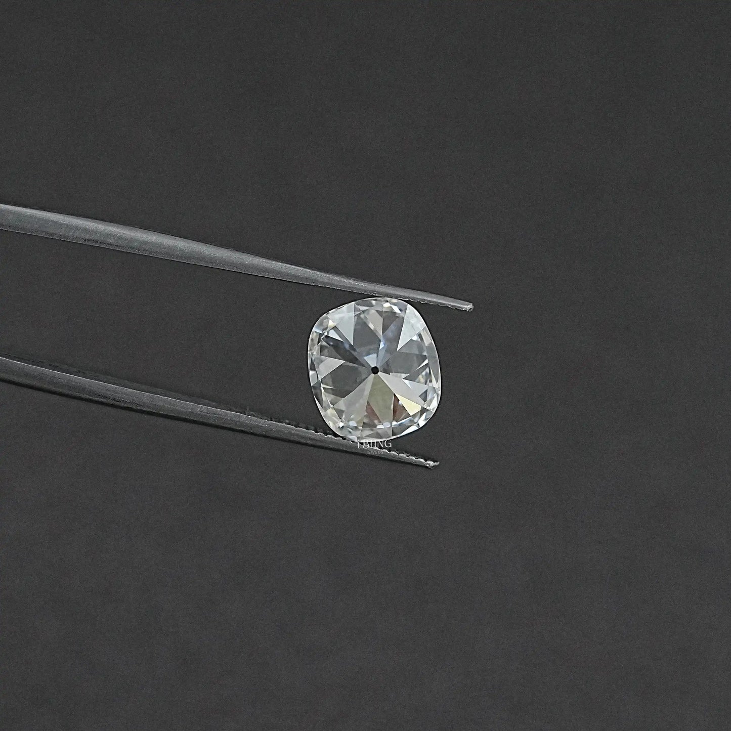 Old Mine Cushion Cut Lab Grown Diamond