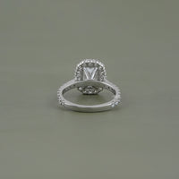 Cushion Lab Diamond Engagement Ring