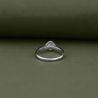 Cushion Cut Diamond Solitaire Engagement Ring