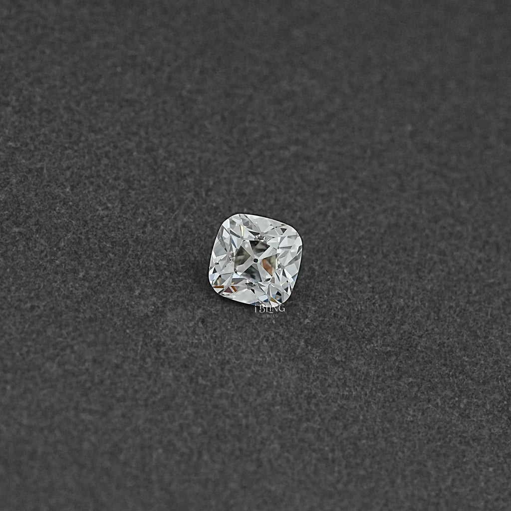 Old Mine Square Cushion Cut Lab Grown Diamond