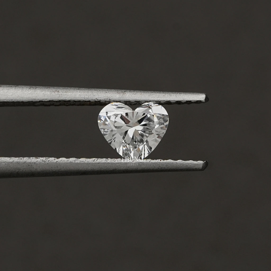Heart Cut Lab Grown IGI Certified Loose Diamond