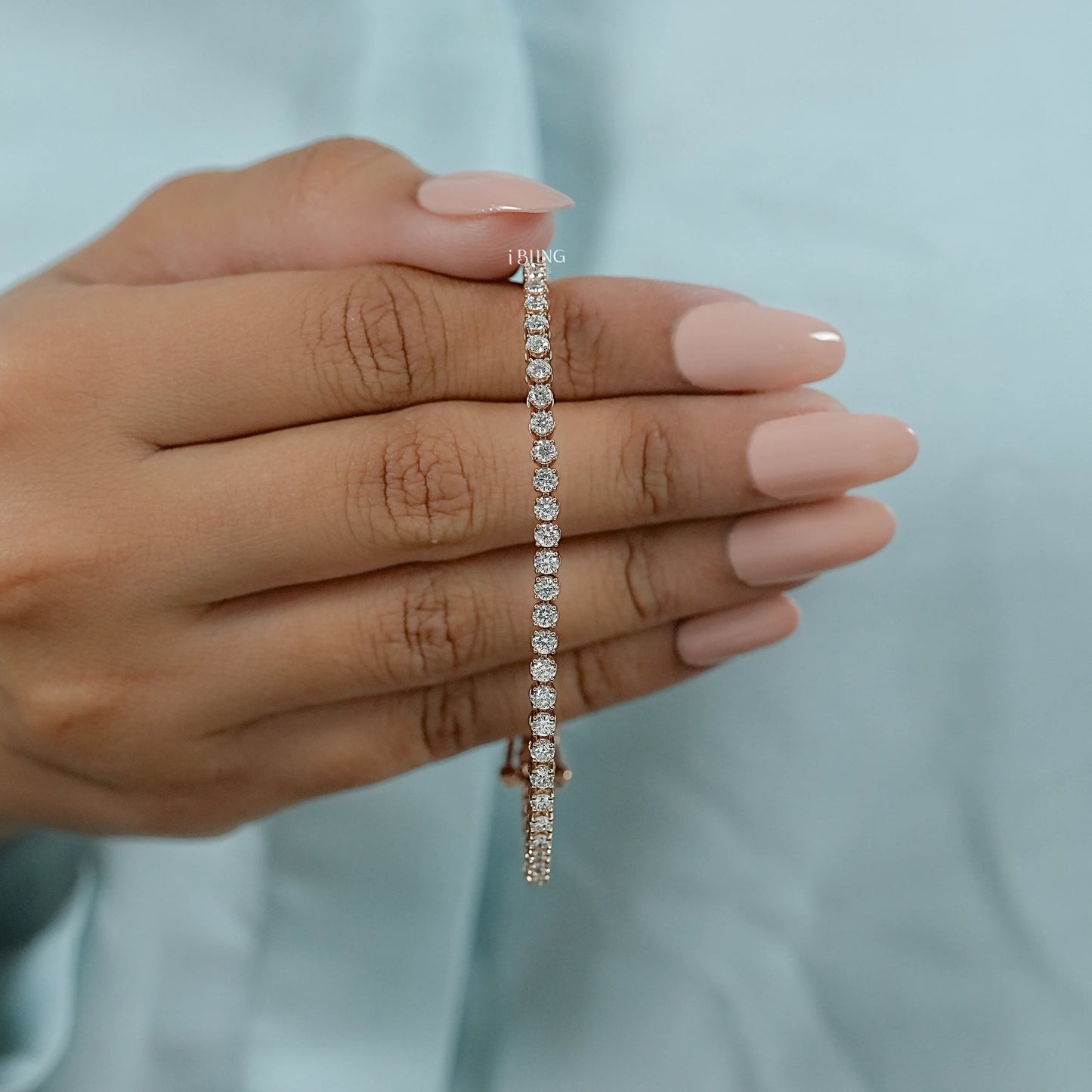 2.30 MM Round Lab Diamond Tennis Bracelet