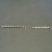 Emerald & Round Cut Lab Diamond Tennis Bracelet