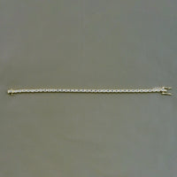 Emerald Cut Lab Grown Diamond Tennis Bracelet