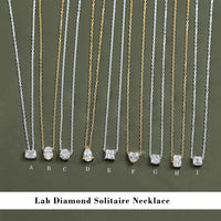 Lab Grown Diamond Solitaire Pendant