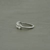 Oval Cut Lab Diamond Five Stone Ring