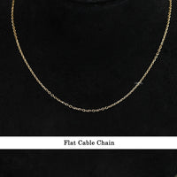 Dainty Flat Cable Chain