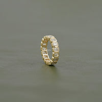 Radiant Lab Grown Diamond Full Eternity Band