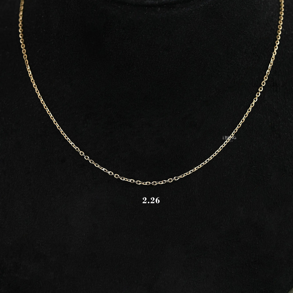 Dainty Flat Cable Chain