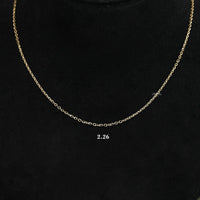 Dainty Flat Cable Chain