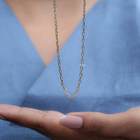 Unisex Paperclip Chain