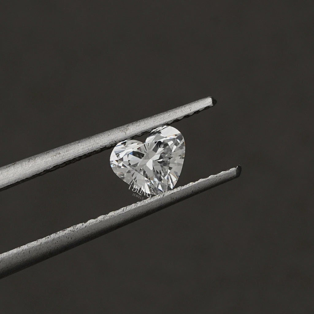 Heart Cut Lab Grown IGI Certified Loose Diamond