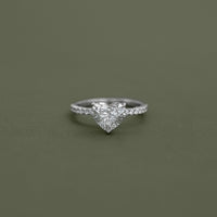 Heart Cut Diamond Engagement Ring