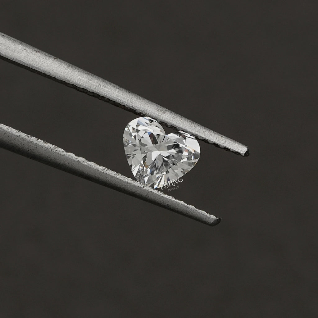 Heart Cut Lab Grown IGI Certified Loose Diamond