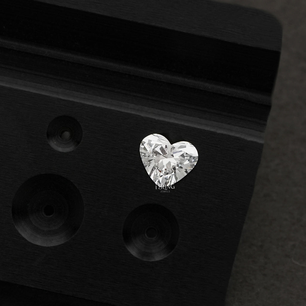 Heart Cut Lab Grown IGI Certified Loose Diamond
