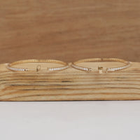 Lab Grown Round Diamond Hoop Earrings