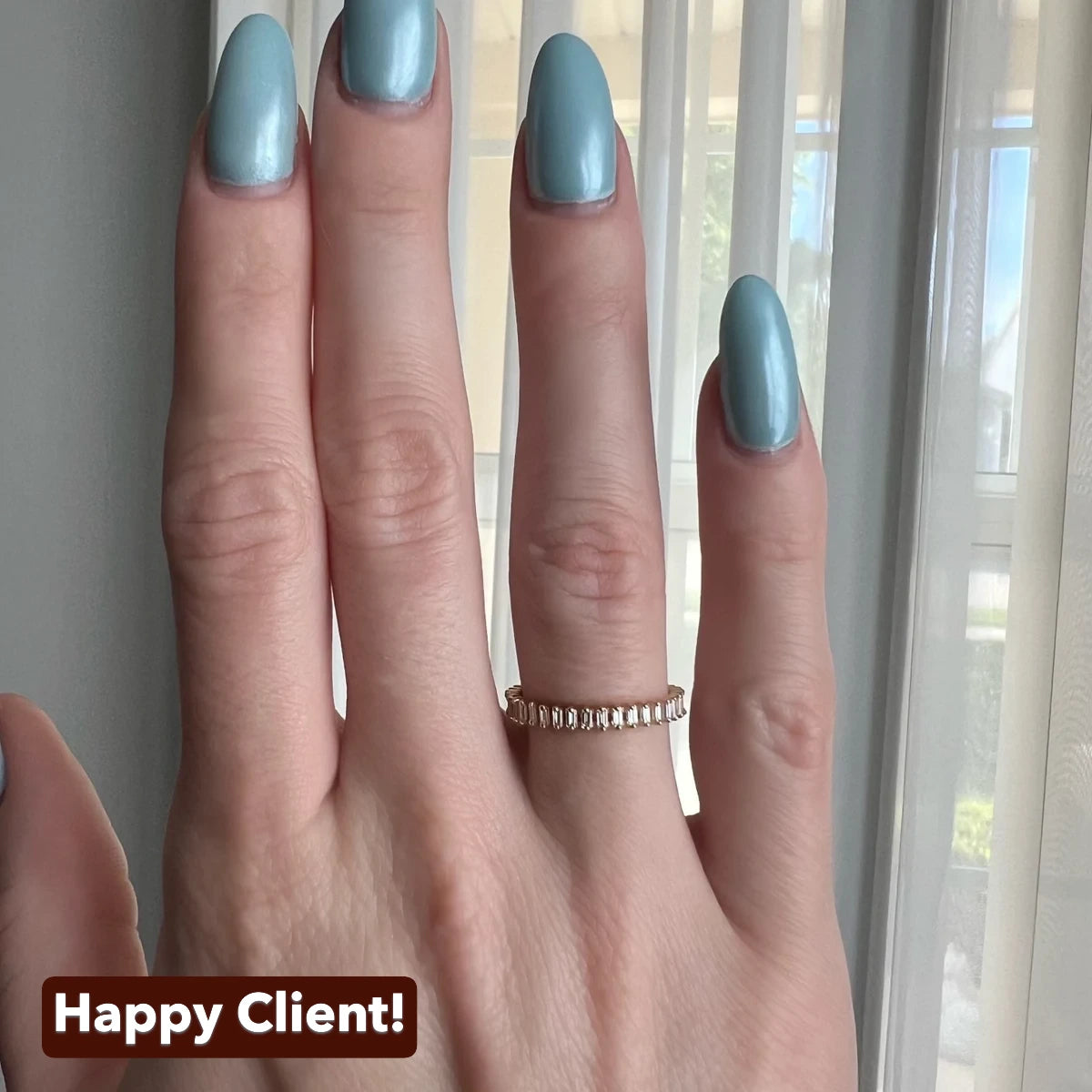 Baguette Cut Lab Diamond Full Eternity Band Full Eternity