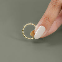 Radiant Lab Diamond Bezel Set Wedding Band