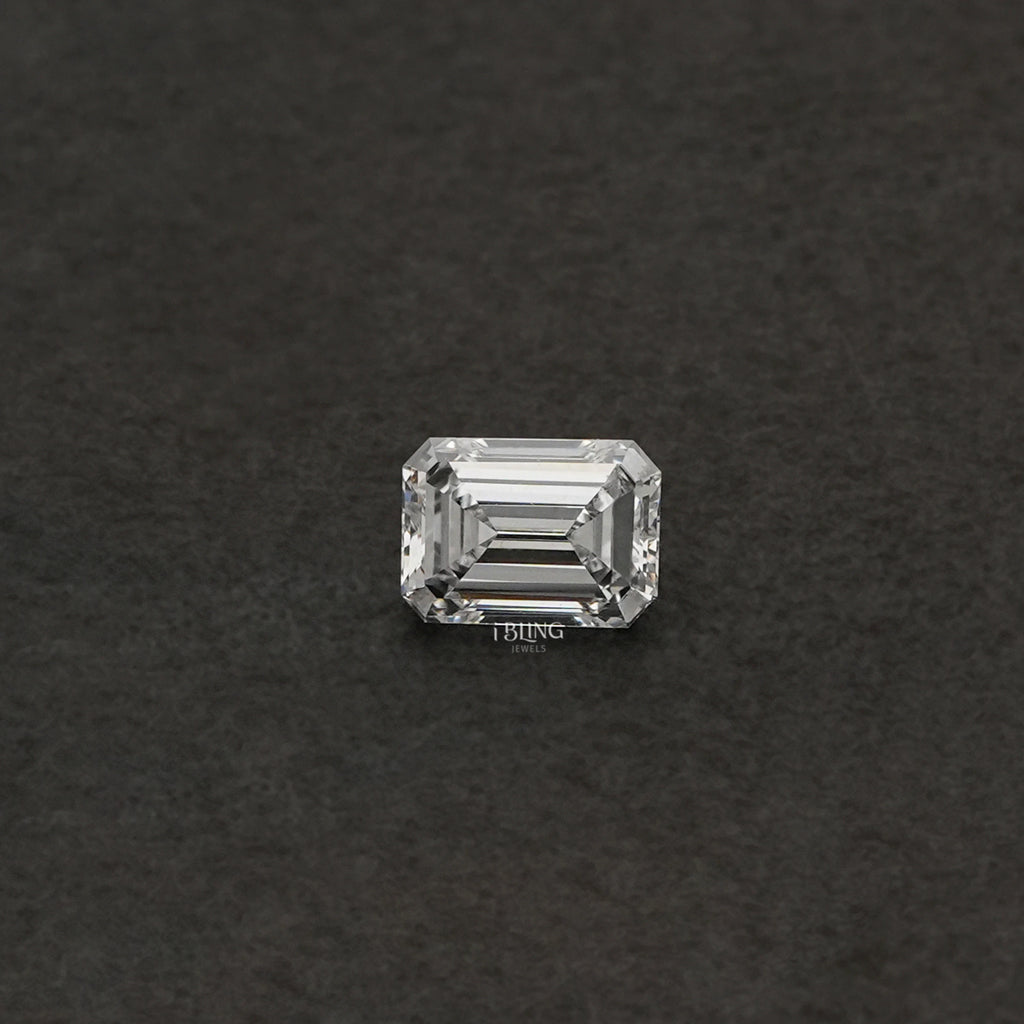 IGI Certified Emerald Cut Lab Grown Diamond