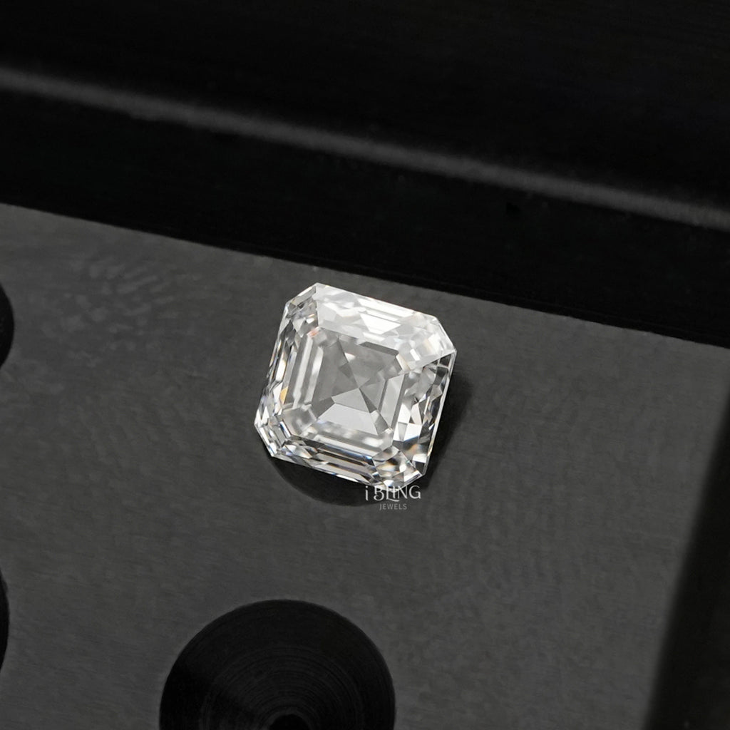 IGI Certified Asscher Cut Loose Lab Diamond