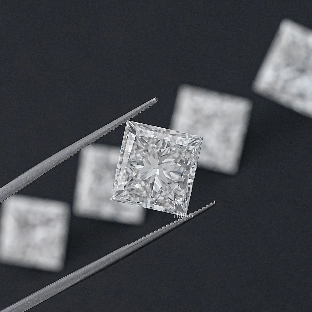 Princess Cut Lab Grown Loose Diamond