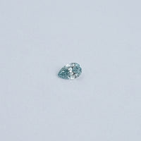 Light Blue Pear Cut Lab Loose Diamond