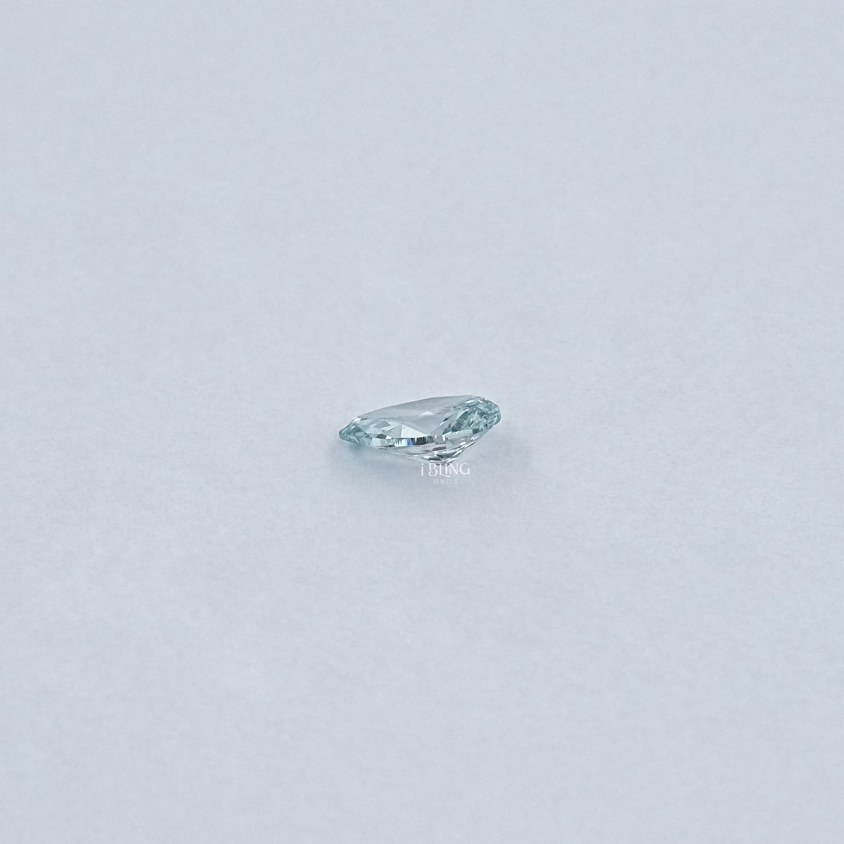 Light Blue Pear Cut Lab Loose Diamond Loose Diamond