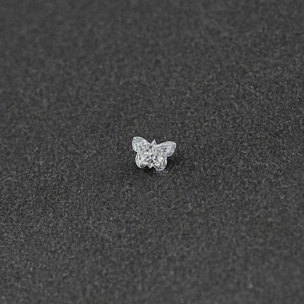Butter Fly Shape Lab Grown Loose Diamond