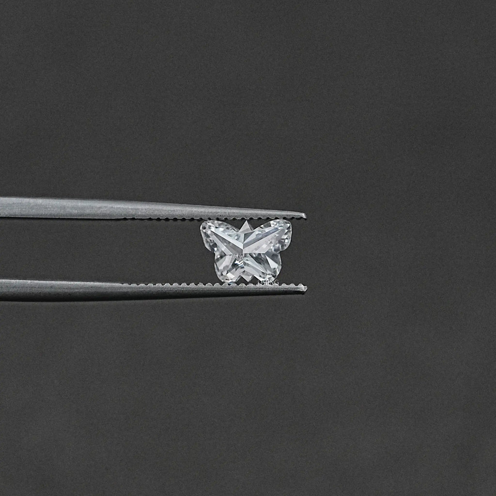Butter Fly Shape Lab Grown Loose Diamond