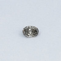 Black Olive Oval Cut Lab Loose Diamond