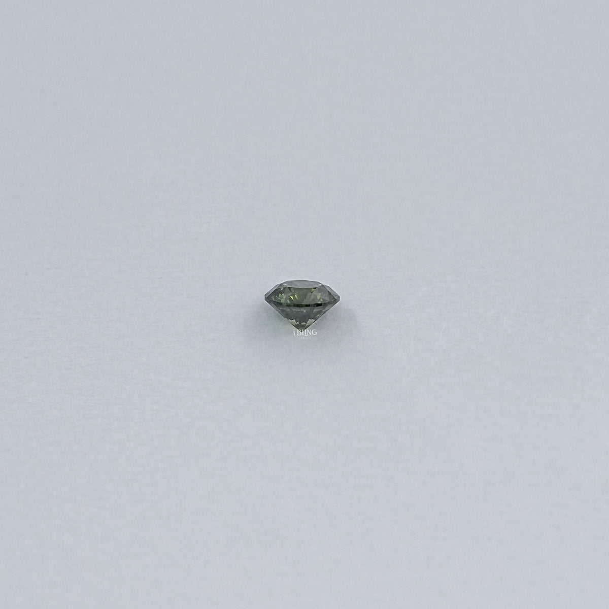 Green Round Lab Grown Loose Diamond Loose Diamond