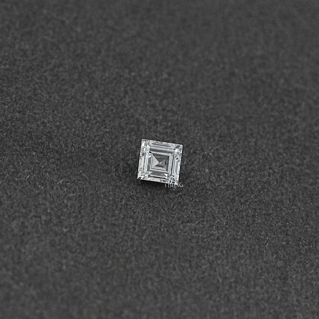 Carre Cut Lab Grown Loose Diamond