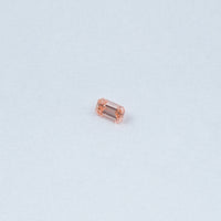 Pink Emerald Cut Lab Grown Loose Diamond