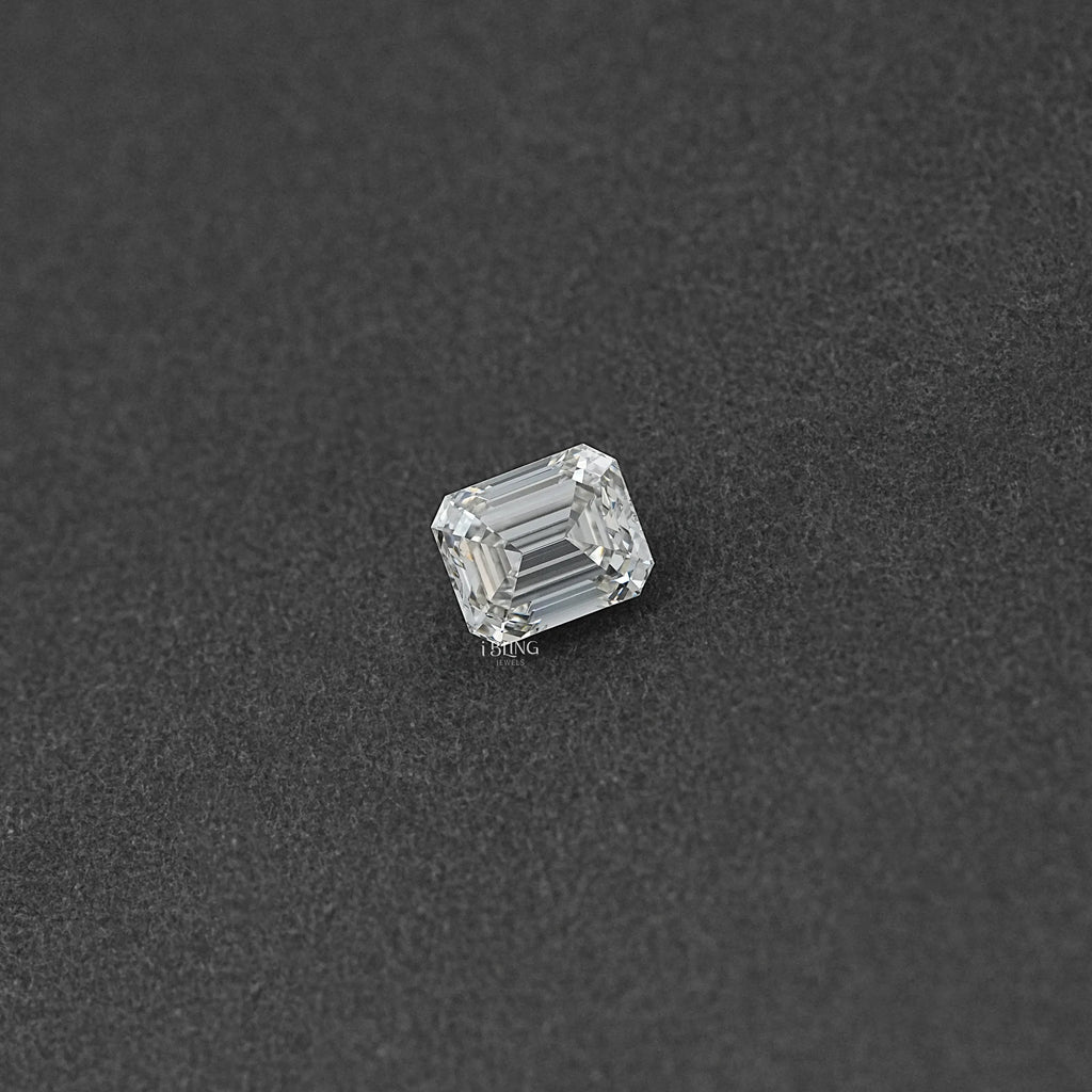 5.90 CT Emerald Cut Lab Grown Diamond Loose