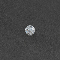 Flower Pattern OEC Round Lab Grown Loose Diamond